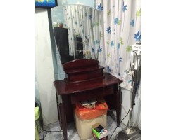 Bàn trang điểm gỗ xoan đào